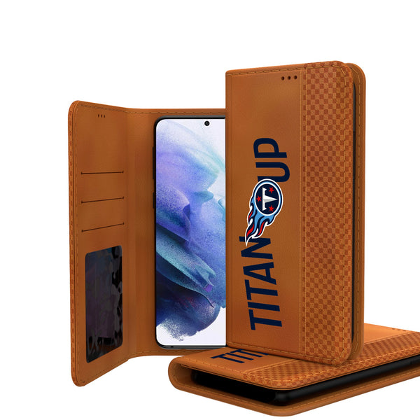Tennessee Titans 2024 Illustrated Limited Edition Galaxy Folio Phone Case