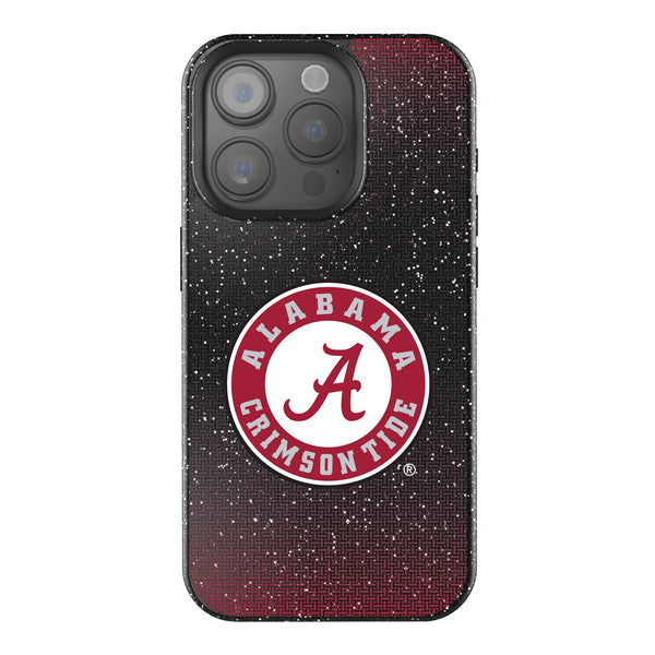 University of Alabama Crimson Tide Linen iPhone Bling Phone Case for Apple iPhone