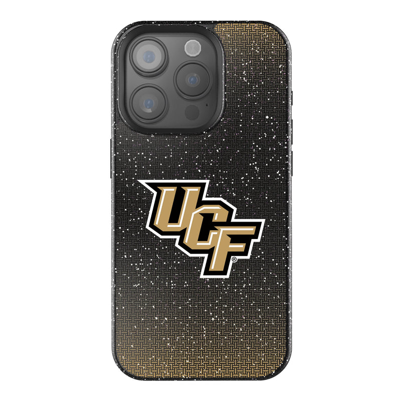 University of Central Florida Golden Knights Linen iPhone Bling Phone Case for Apple iPhone