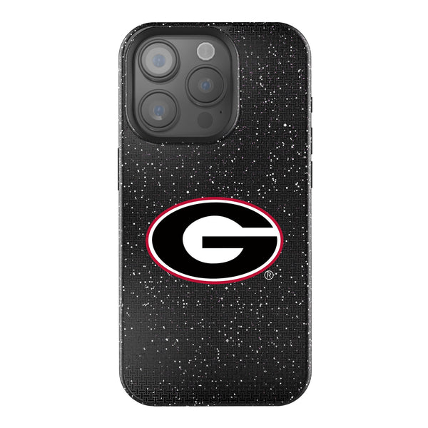 University of Georgia Bulldogs Linen iPhone Bling Phone Case for Apple iPhone