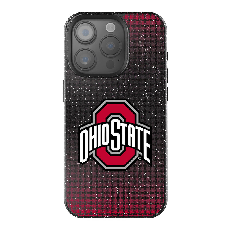 Ohio State University Buckeyes Linen iPhone Bling Phone Case for Apple iPhone