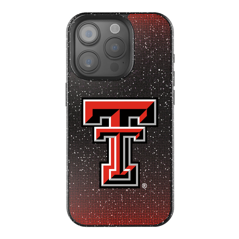 Texas Tech Red Raiders Linen iPhone Bling Phone Case for Apple iPhone