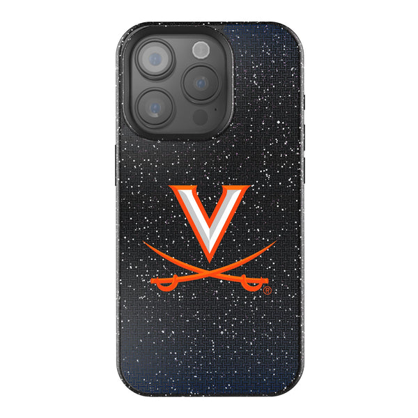 University of Virginia Cavaliers Linen iPhone Bling Phone Case for Apple iPhone