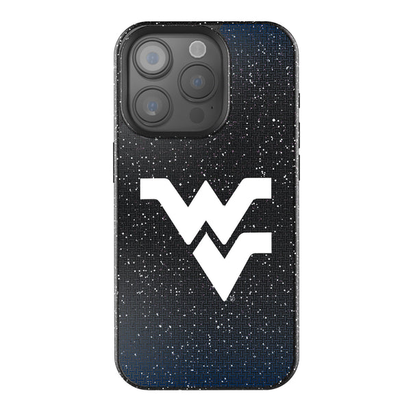 West Virginia University Mountaineers Linen iPhone Bling Phone Case for Apple iPhone