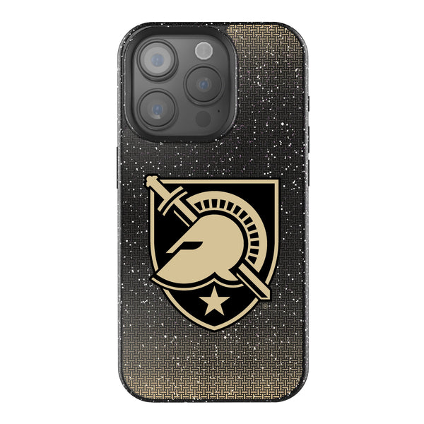 United States Military Academy Black Knights Linen iPhone Bling Phone Case for Apple iPhone