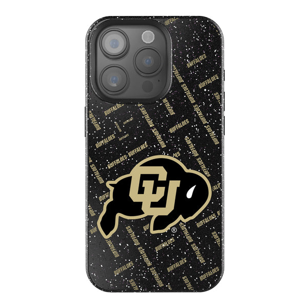 University of Colorado Buffaloes Quadtile iPhone Bling Phone Case for Apple iPhone