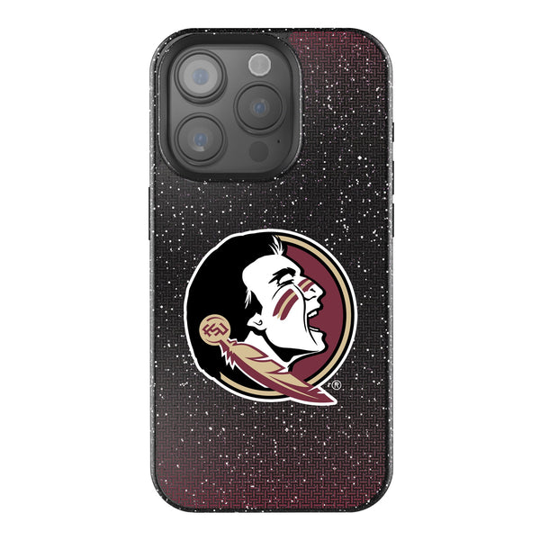 Florida State University Seminoles Linen iPhone Bling Phone Case for Apple iPhone