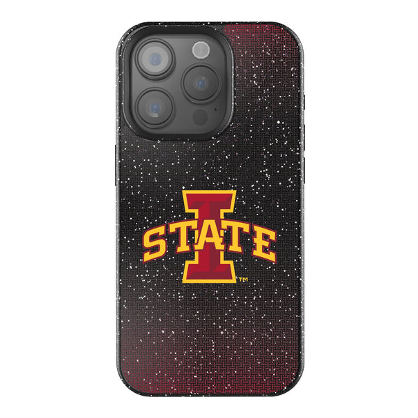 Iowa State University Cyclones Linen iPhone Bling Phone Case for Apple iPhone