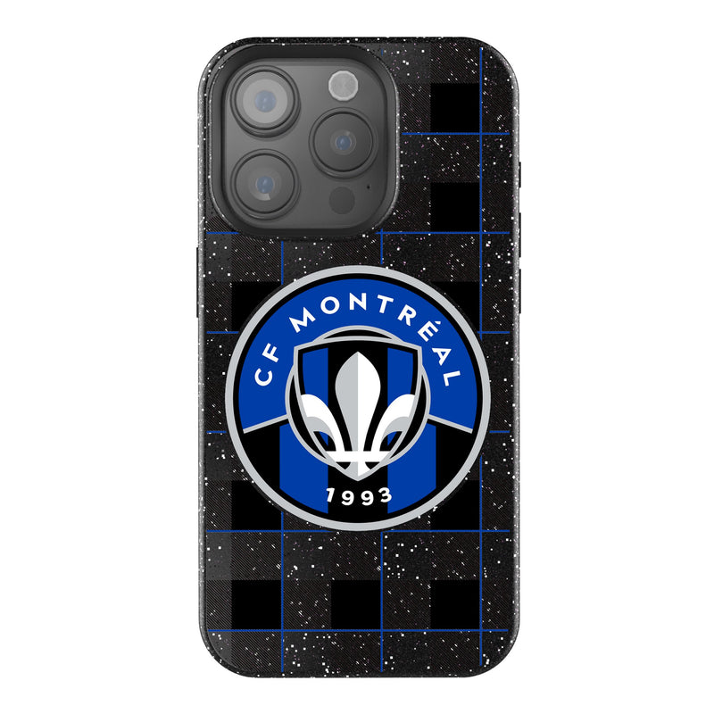 CF Montreal  Plaid iPhone Bling Phone Case