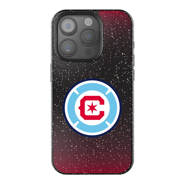 Chicago Fire Linen iPhone Bling Phone Case for Apple iPhone