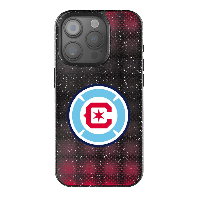 Chicago Fire Linen iPhone Bling Phone Case for Apple iPhone