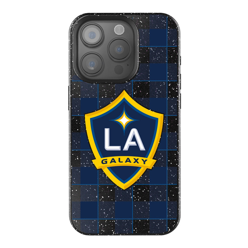 LA Galaxy  Plaid iPhone Bling Phone Case