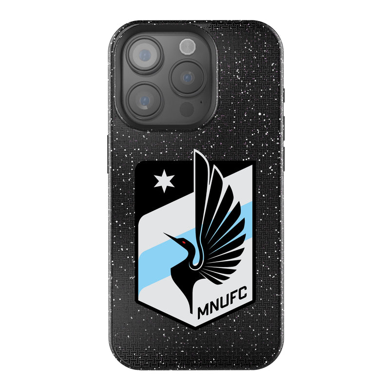 Minnesota United FC Linen iPhone Bling Phone Case for Apple iPhone
