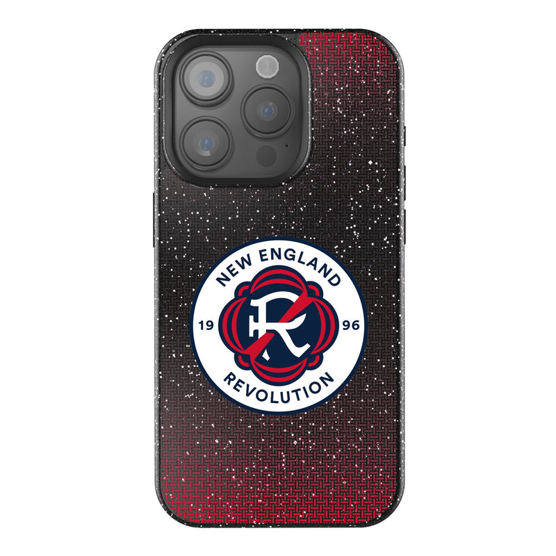 New England Revolution Linen iPhone Bling Phone Case for Apple iPhone