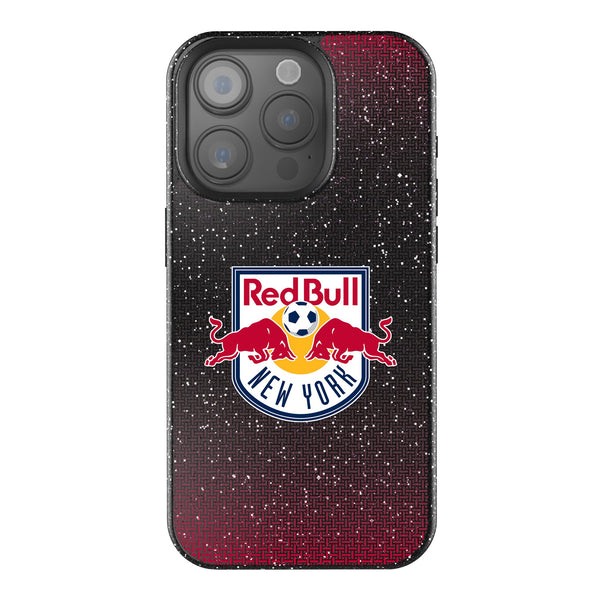 New York Red Bulls Linen iPhone Bling Phone Case for Apple iPhone