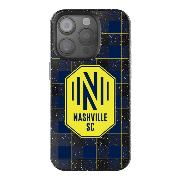 Nashville SC  Plaid iPhone Bling Phone Case