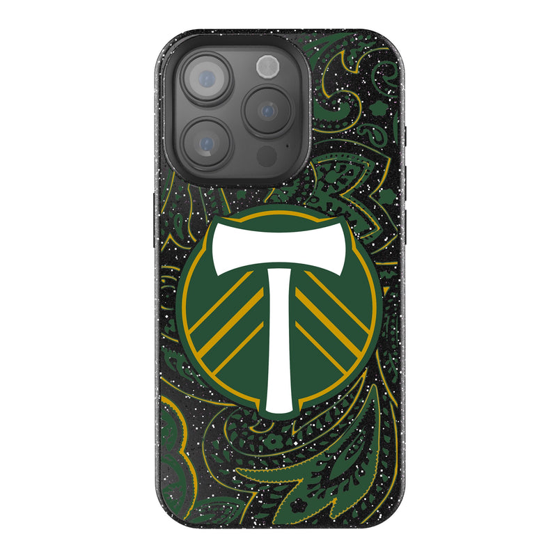 Portland Timbers   Paisley iPhone Bling Phone Case