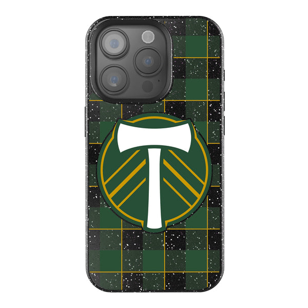 Portland Timbers   Plaid iPhone Bling Phone Case