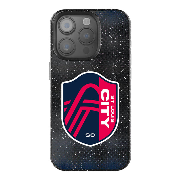 St. Louis CITY SC Linen iPhone Bling Phone Case for Apple iPhone