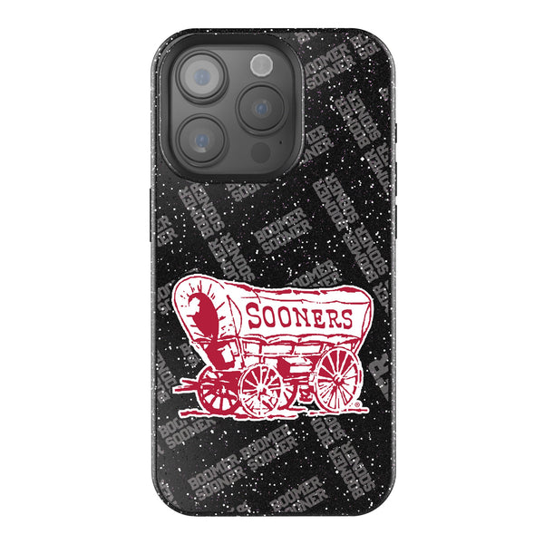 University of Oklahoma Sooners Quadtile iPhone Bling Phone Case for Apple iPhone