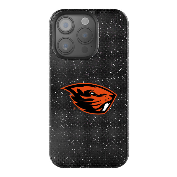 Oregon State University Beavers Linen iPhone Bling Phone Case for Apple iPhone