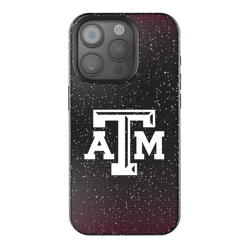 Texas A&M University Aggies Linen iPhone Bling Phone Case for Apple iPhone