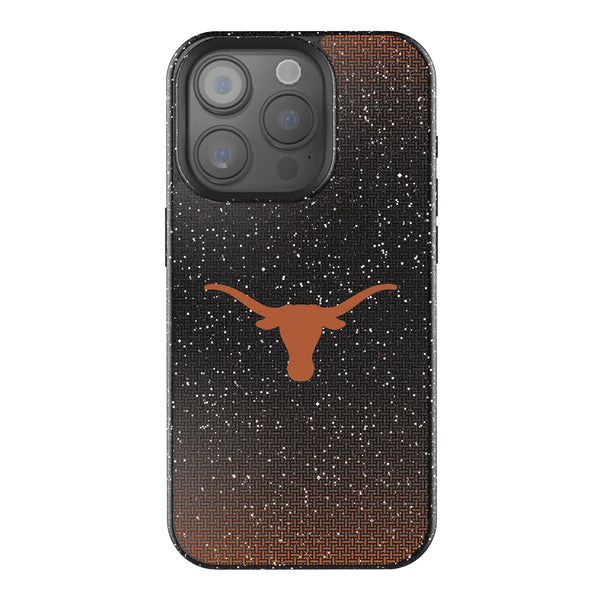 University of Texas Longhorns Linen iPhone Bling Phone Case for Apple iPhone