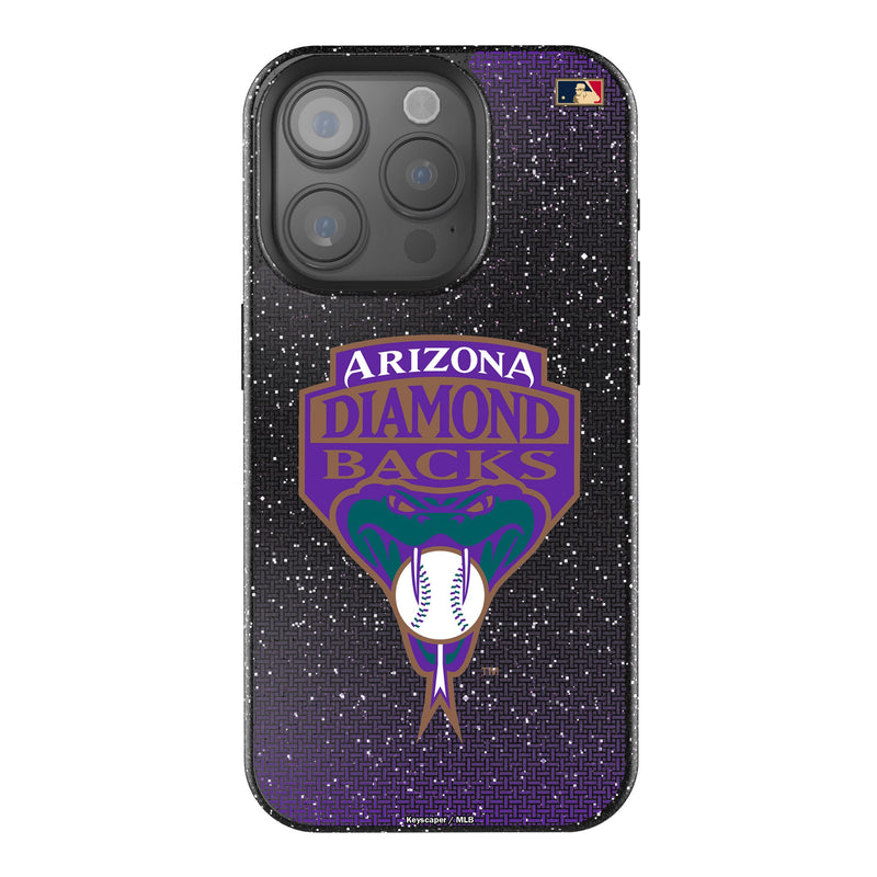 Arizona Diamondbacks 1999-2006 - Cooperstown Collection Linen iPhone Bling Phone Case for Apple iPhone