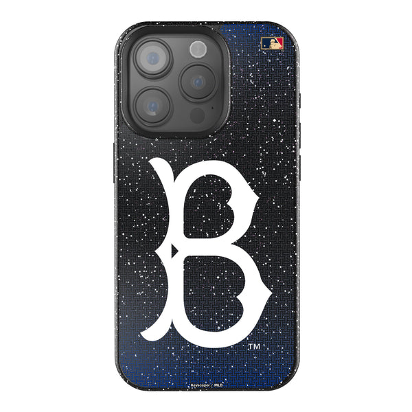Brooklyn Dodgers 1949-1957 - Cooperstown Collection Linen iPhone Bling Phone Case for Apple iPhone