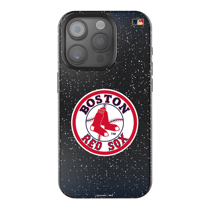 Boston Red Sox 1976-2008 - Cooperstown Collection Linen iPhone Bling Phone Case for Apple iPhone