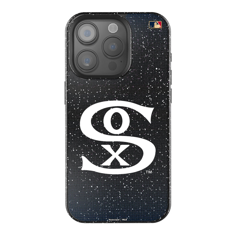 Chicago White Sox Road 1919-1921 - Cooperstown Collection Linen iPhone Bling Phone Case for Apple iPhone