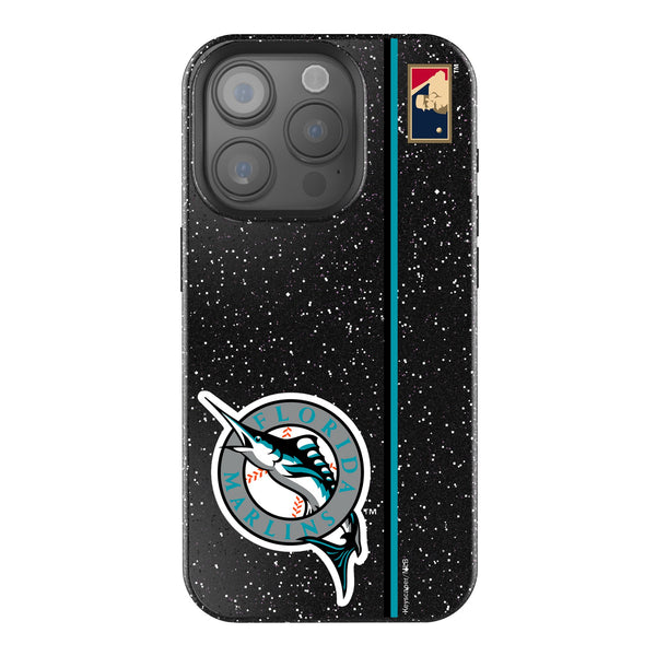 Miami Marlins 1993-2011 - Cooperstown Collection Sidebar iPhone Bling Phone Case