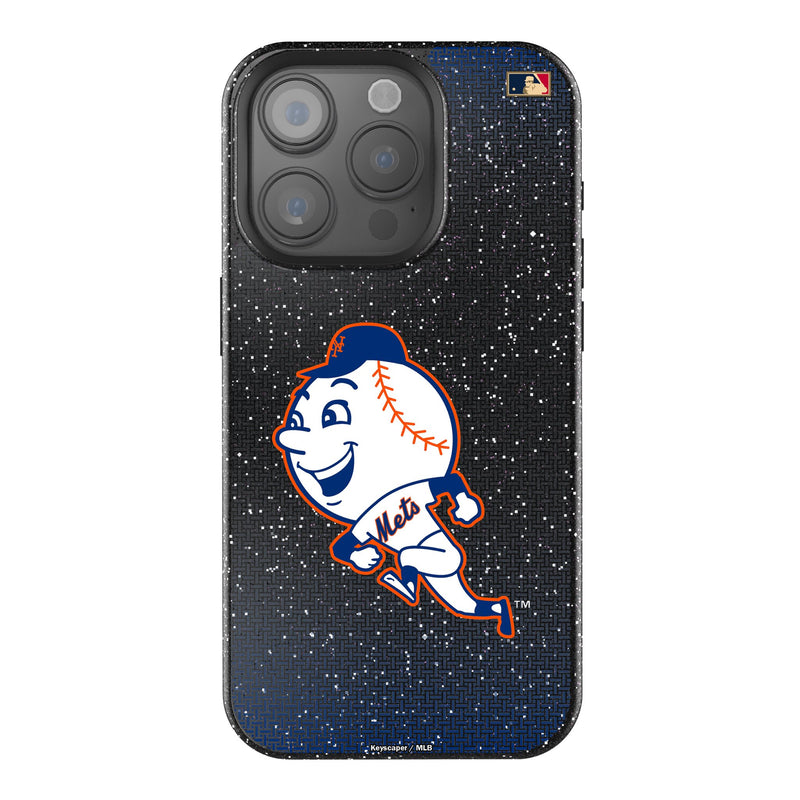 New York Mets 2014 - Cooperstown Collection Linen iPhone Bling Phone Case for Apple iPhone
