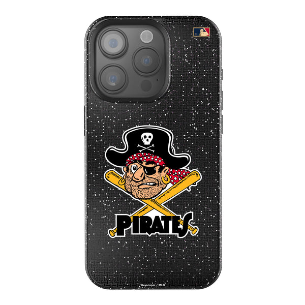 Pittsburgh Pirates 1958-1966 - Cooperstown Collection Linen iPhone Bling Phone Case for Apple iPhone