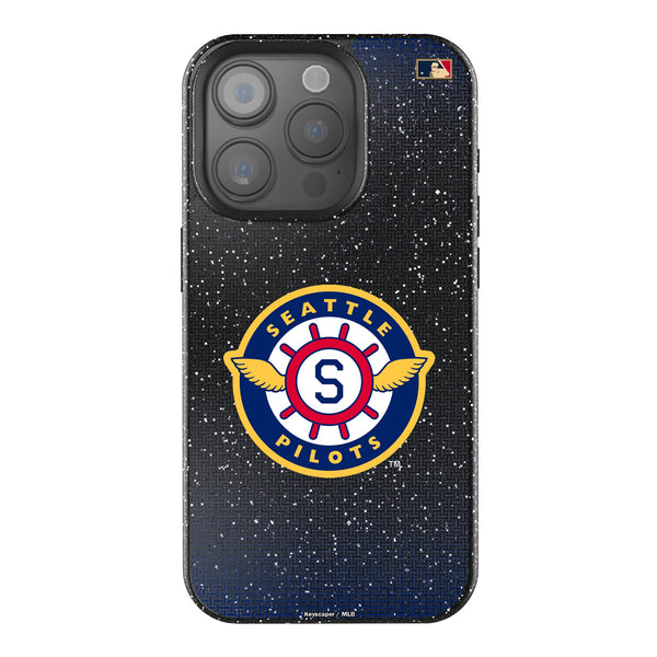 Seattle Pilots 1969 - Cooperstown Collection Linen iPhone Bling Phone Case for Apple iPhone