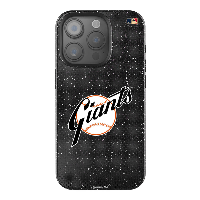 San Francisco Giants 1958-1967 - Cooperstown Collection Linen iPhone Bling Phone Case for Apple iPhone