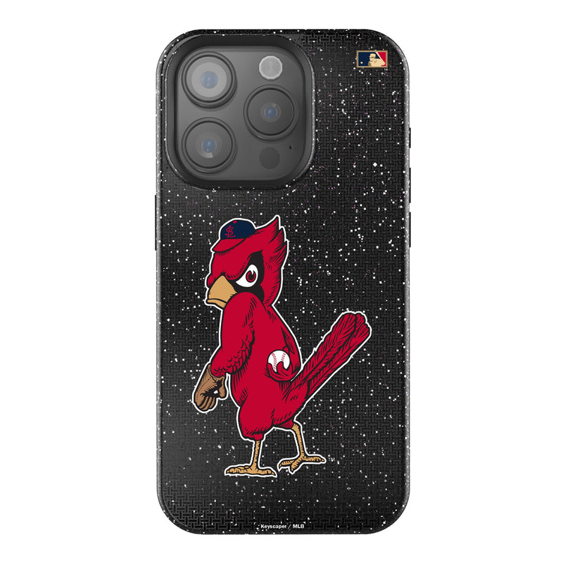 St Louis Cardinals 1950s - Cooperstown Collection Linen iPhone Bling Phone Case for Apple iPhone