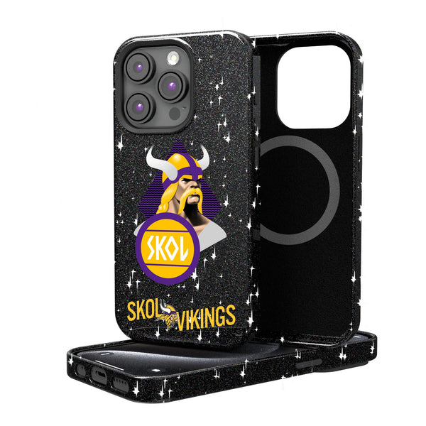 Minnesota Vikings 2024 Illustrated Limited Edition iPhone Bling Phone Case