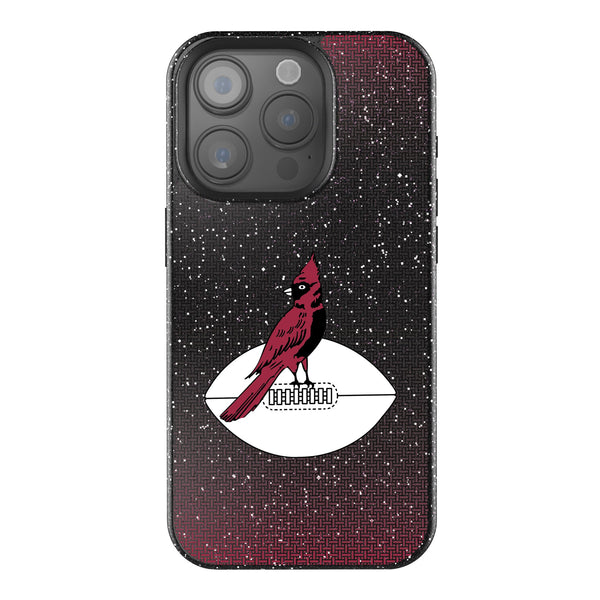 Chicago Cardinals 1947-1959 Historic Collection Linen iPhone Bling Phone Case for Apple iPhone
