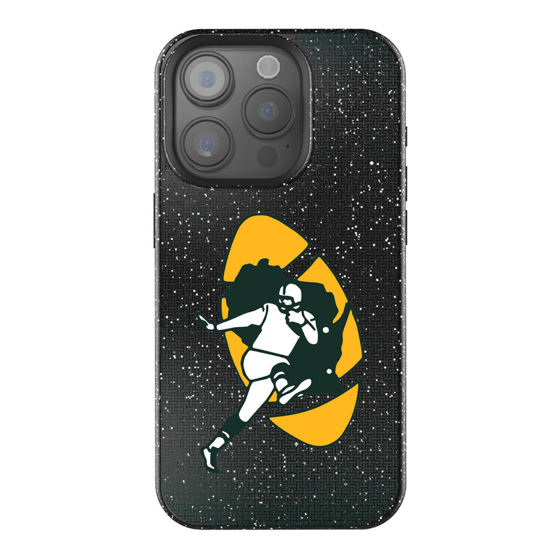 Green Bay Packers Historic Collection Linen iPhone Bling Phone Case for Apple iPhone