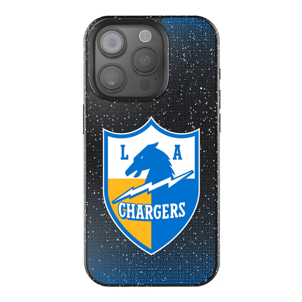 Los Angeles Chargers Historic Collection Linen iPhone Bling Phone Case for Apple iPhone