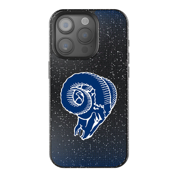 Los Angeles Rams Historic Collection Linen iPhone Bling Phone Case for Apple iPhone