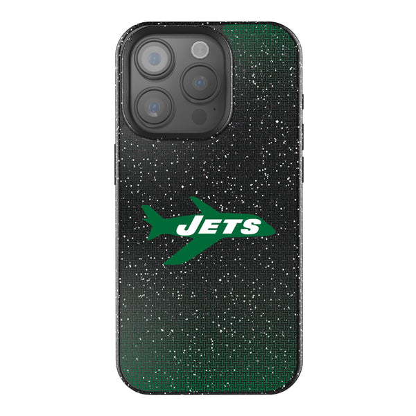 New York Jets 1963 Historic Collection Linen iPhone Bling Phone Case for Apple iPhone