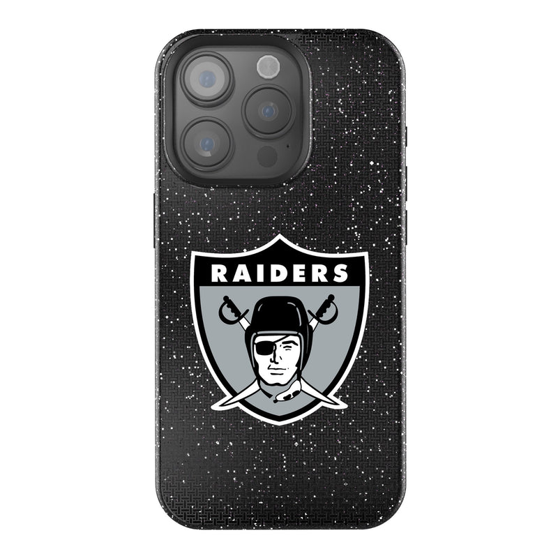 Oakland Raiders 1963 Historic Collection Linen iPhone Bling Phone Case for Apple iPhone