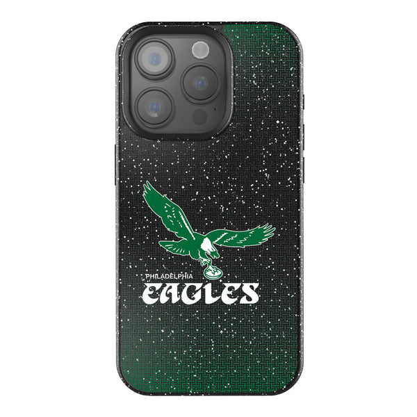 Philadelphia Eagles 1973-1995 Historic Collection Linen iPhone Bling Phone Case for Apple iPhone