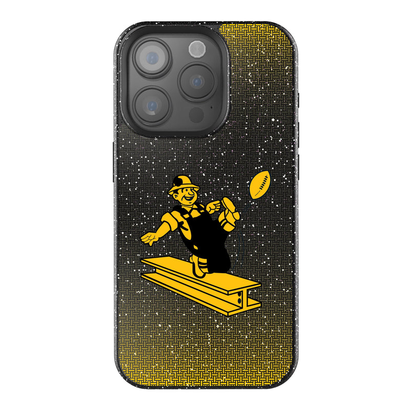 Pittsburgh Steelers 1961 Historic Collection Linen iPhone Bling Phone Case for Apple iPhone