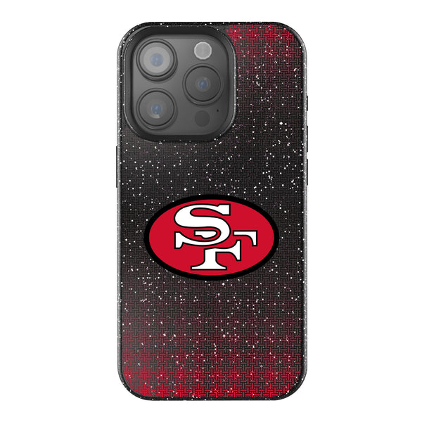 San Francisco 49ers Historic Collection Linen iPhone Bling Phone Case for Apple iPhone