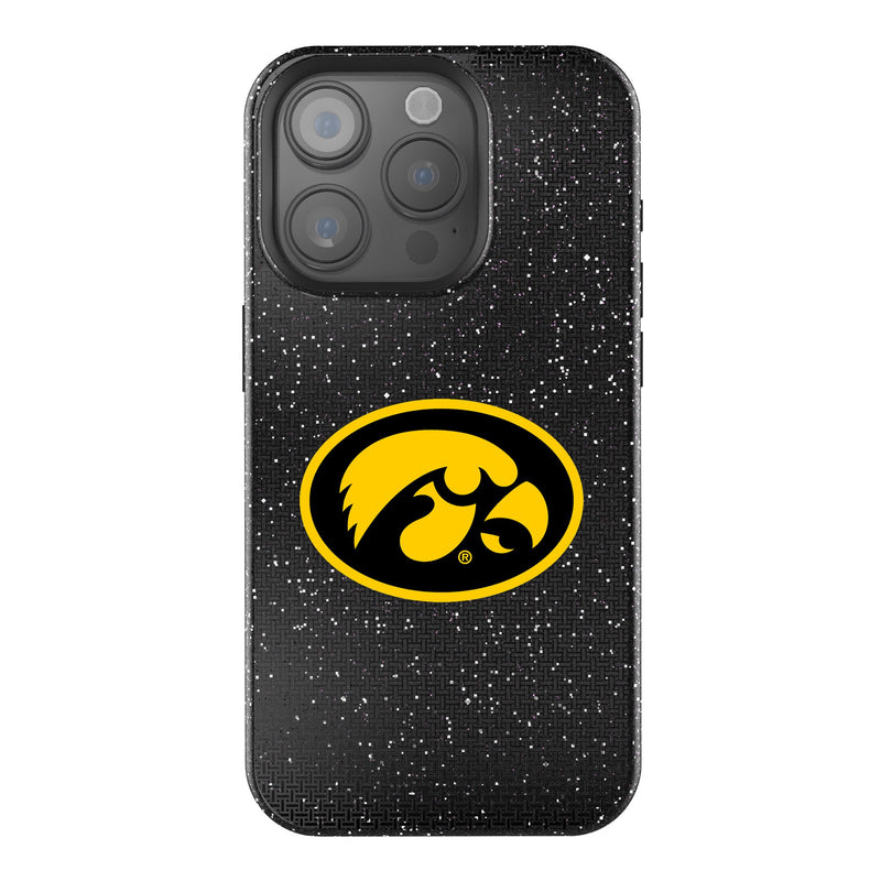 University of Iowa Hawkeyes Linen iPhone Bling Phone Case for Apple iPhone