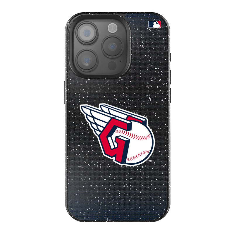 Cleveland Guardians Linen iPhone Bling Phone Case for Apple iPhone