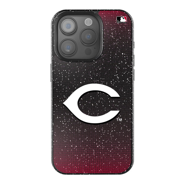 Cincinnati Reds Linen iPhone Bling Phone Case for Apple iPhone